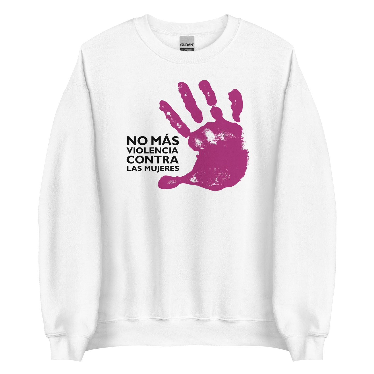 Sudadera No más Violencia contra las Mujeres