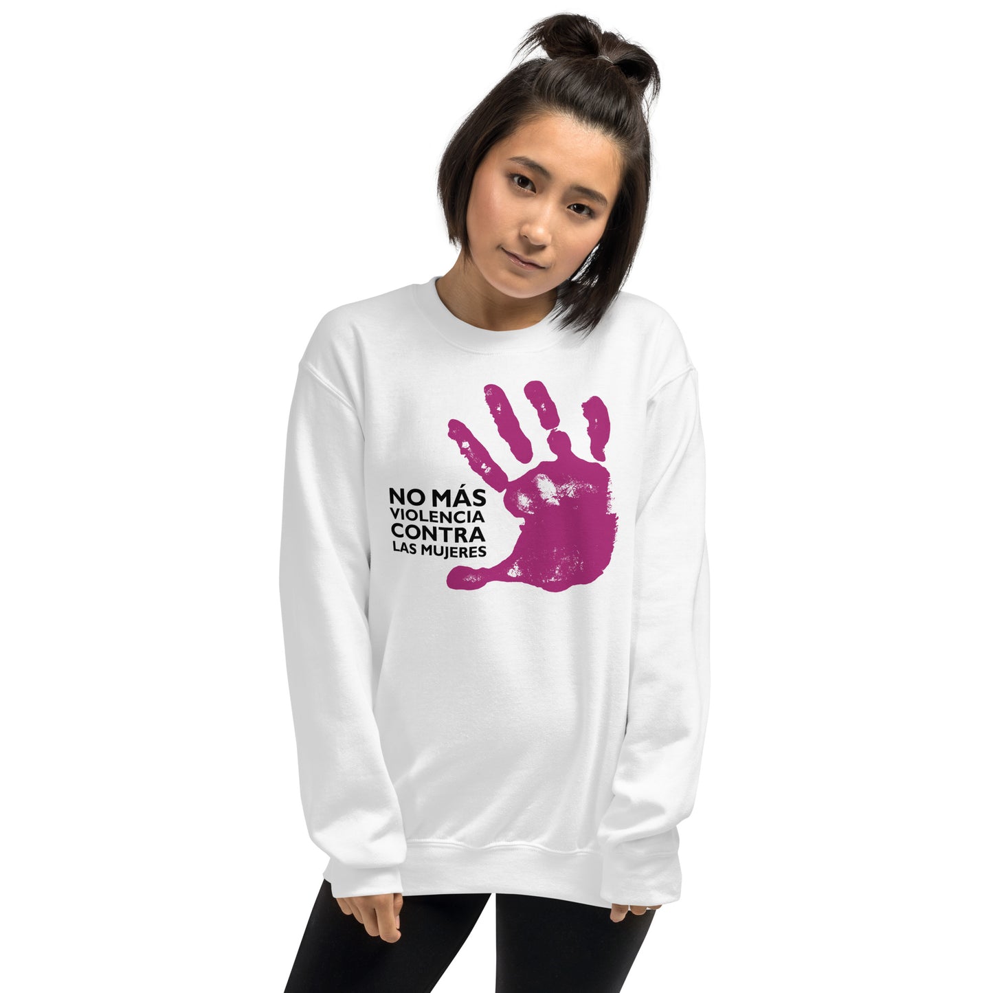 Sudadera No más Violencia contra las Mujeres