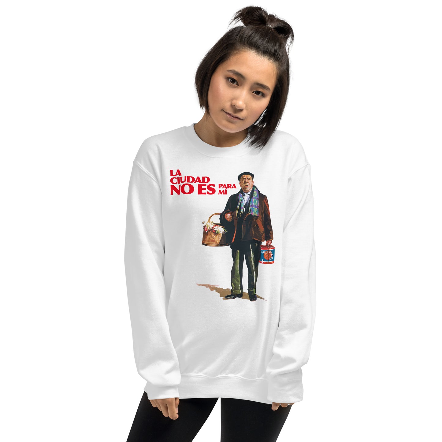 Sudadera La Ciudad No Es Para Mí