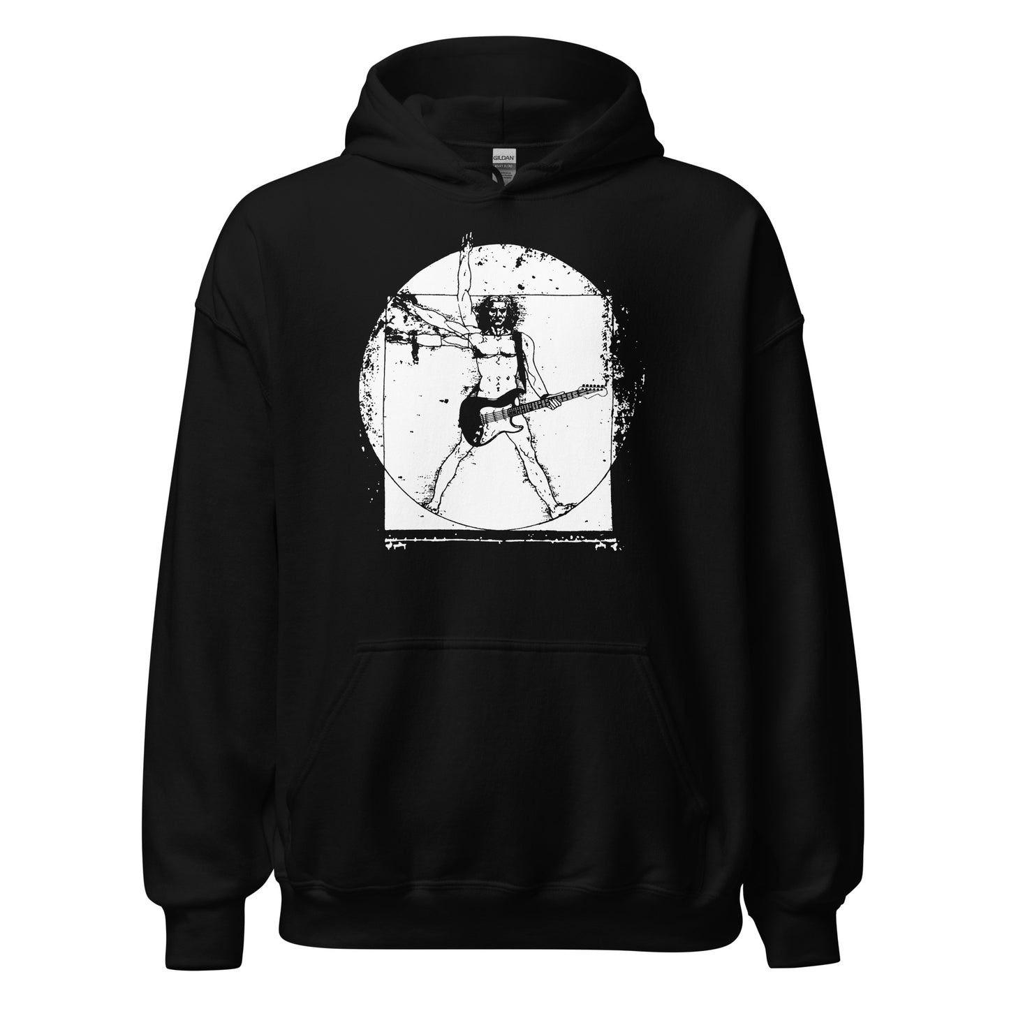 Sudadera Hombre de Vitruvio Guitarrista