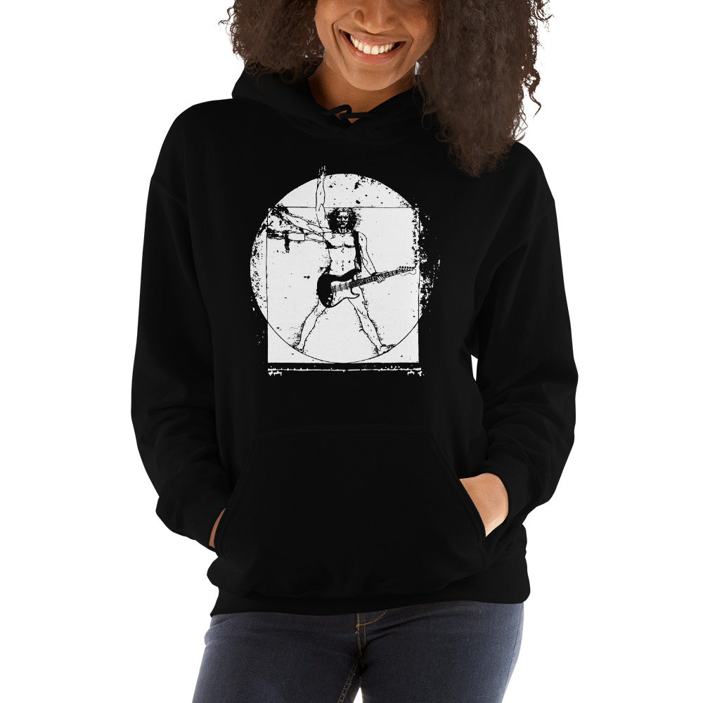 Sudadera Hombre de Vitruvio Guitarrista
