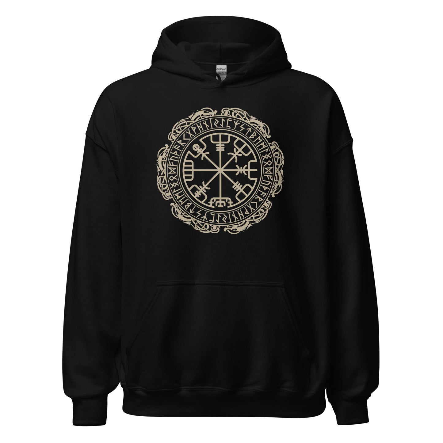 Sudadera Vegvísir - Brújula Vikinga