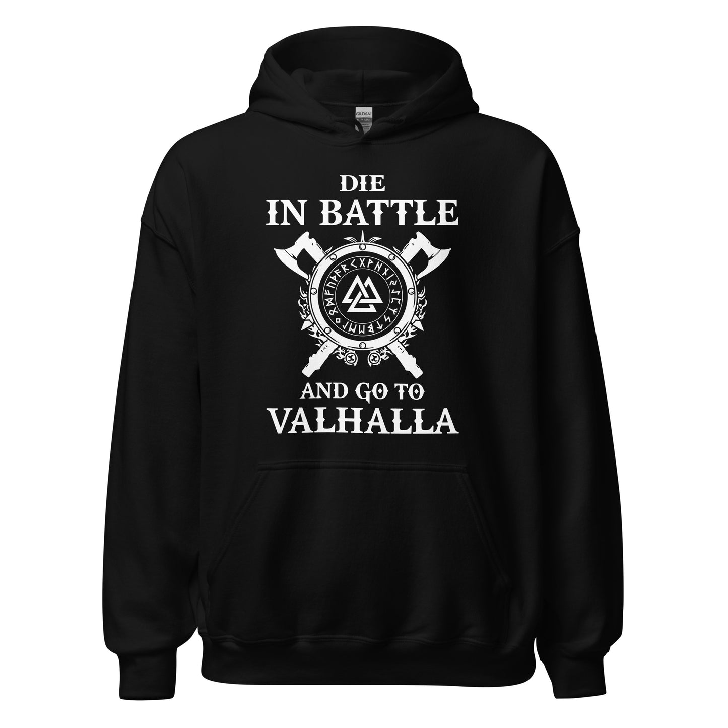 Sudadera Die in Battle and go to Valhalla