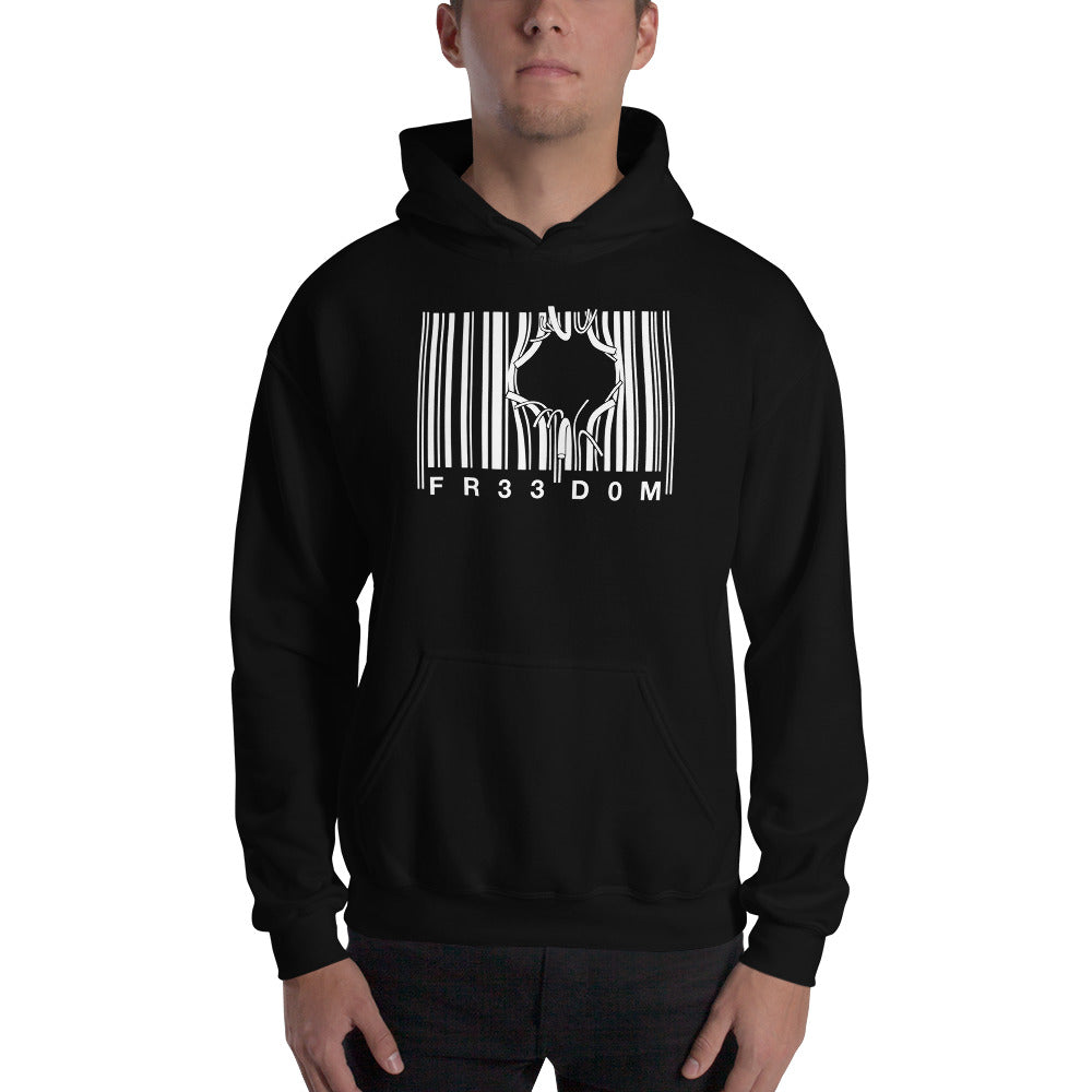 Sudadera Freedom Código de Barras