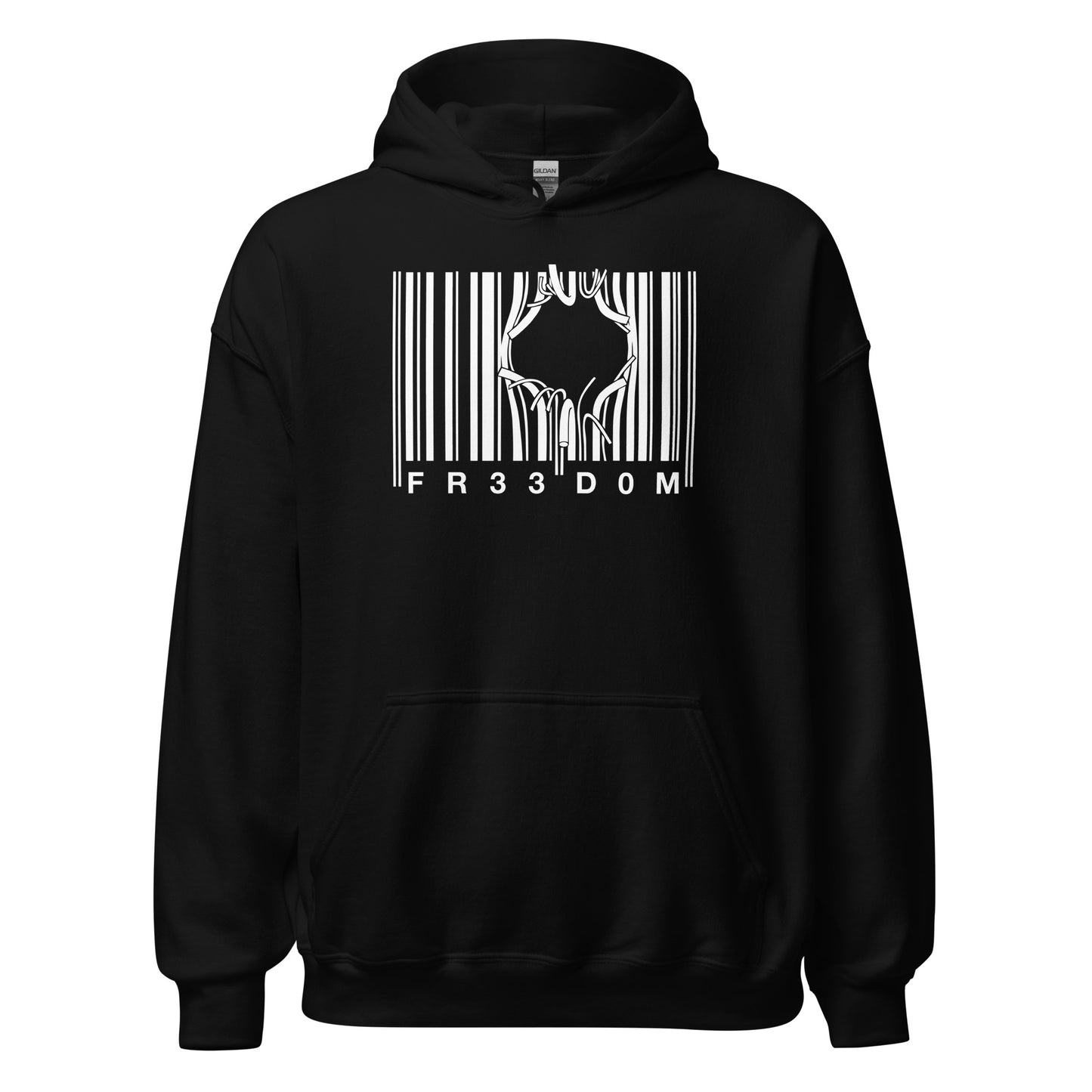 Sudadera Freedom Código de Barras
