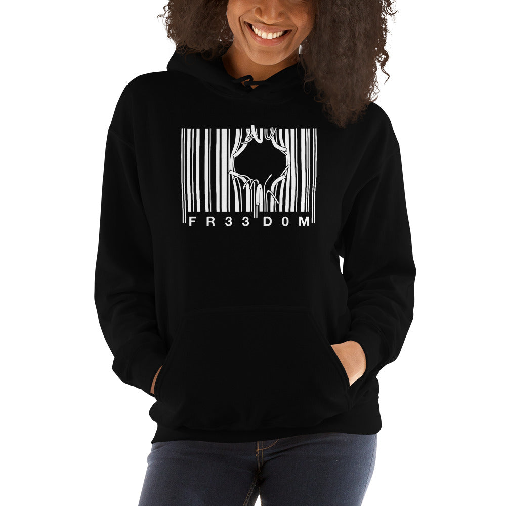 Sudadera Freedom Código de Barras