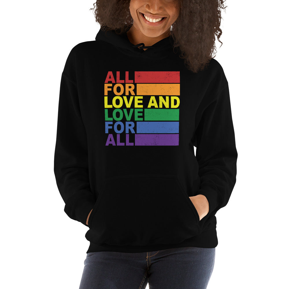 Sudadera All for Love and Love for All