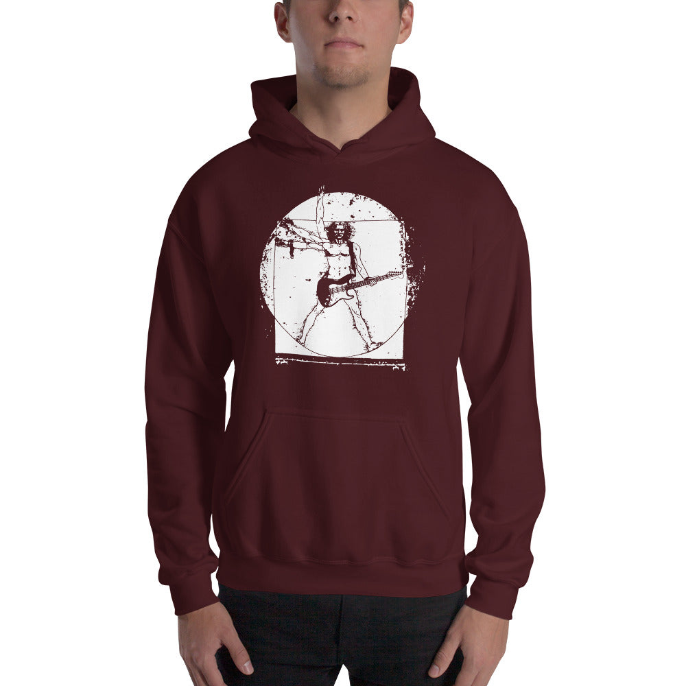 Sudadera Hombre de Vitruvio Guitarrista