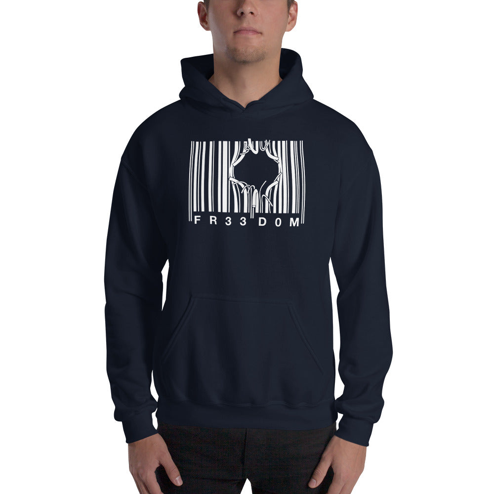 Sudadera Freedom Código de Barras