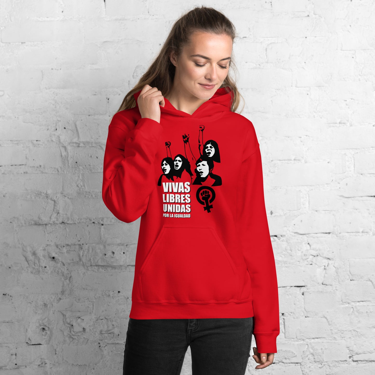 Sudadera Vivas Libres Unidas por la Igualdad