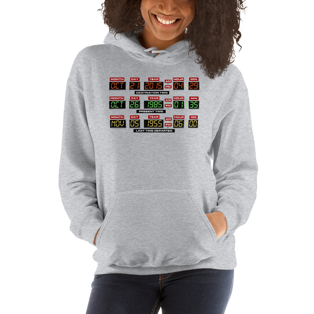 Sudadera Panel de Control DeLorean