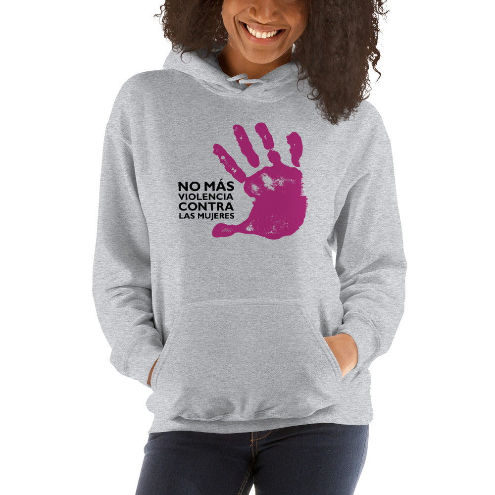 Sudadera No más Violencia contra las Mujeres
