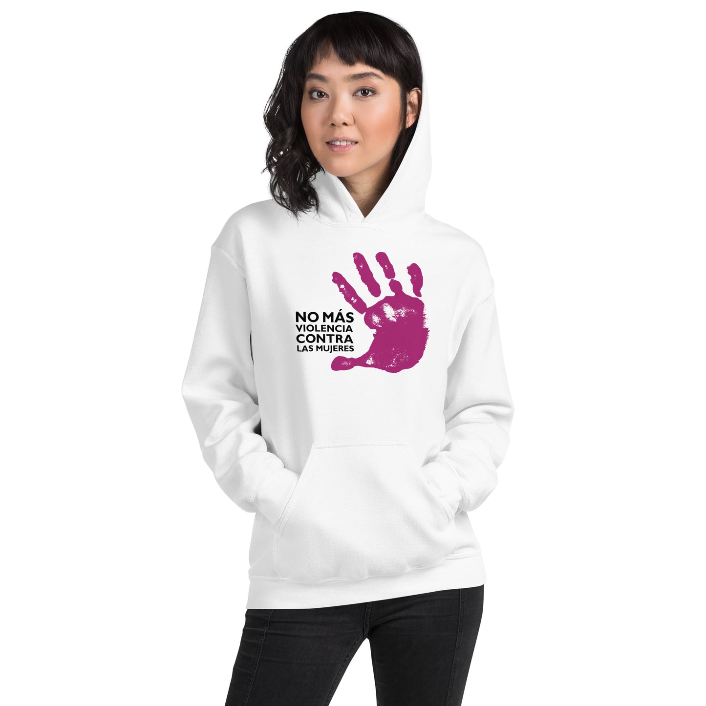 Sudadera No más Violencia contra las Mujeres