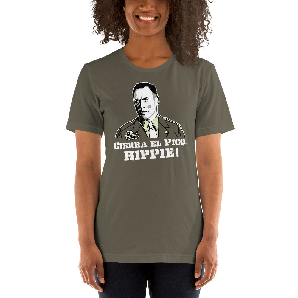 Camiseta Cierra El Pico Hippie
