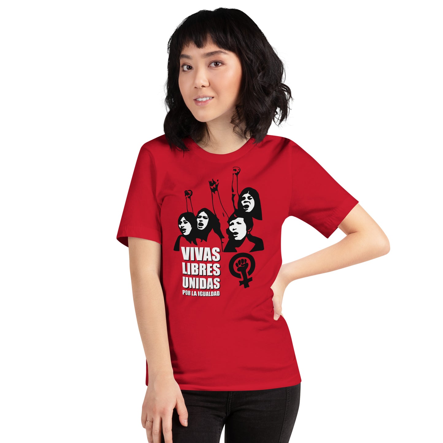 Camiseta Vivas Libres Unidas por la Igualdad