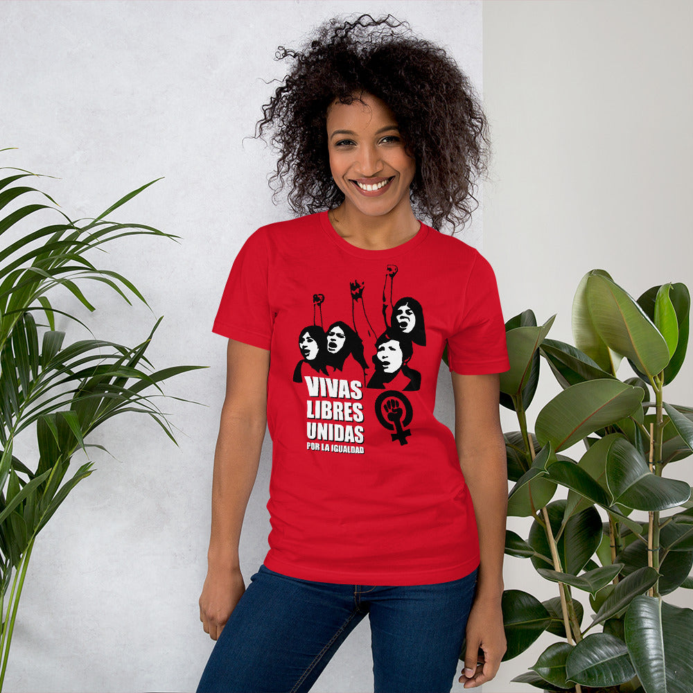 Camiseta Vivas Libres Unidas por la Igualdad