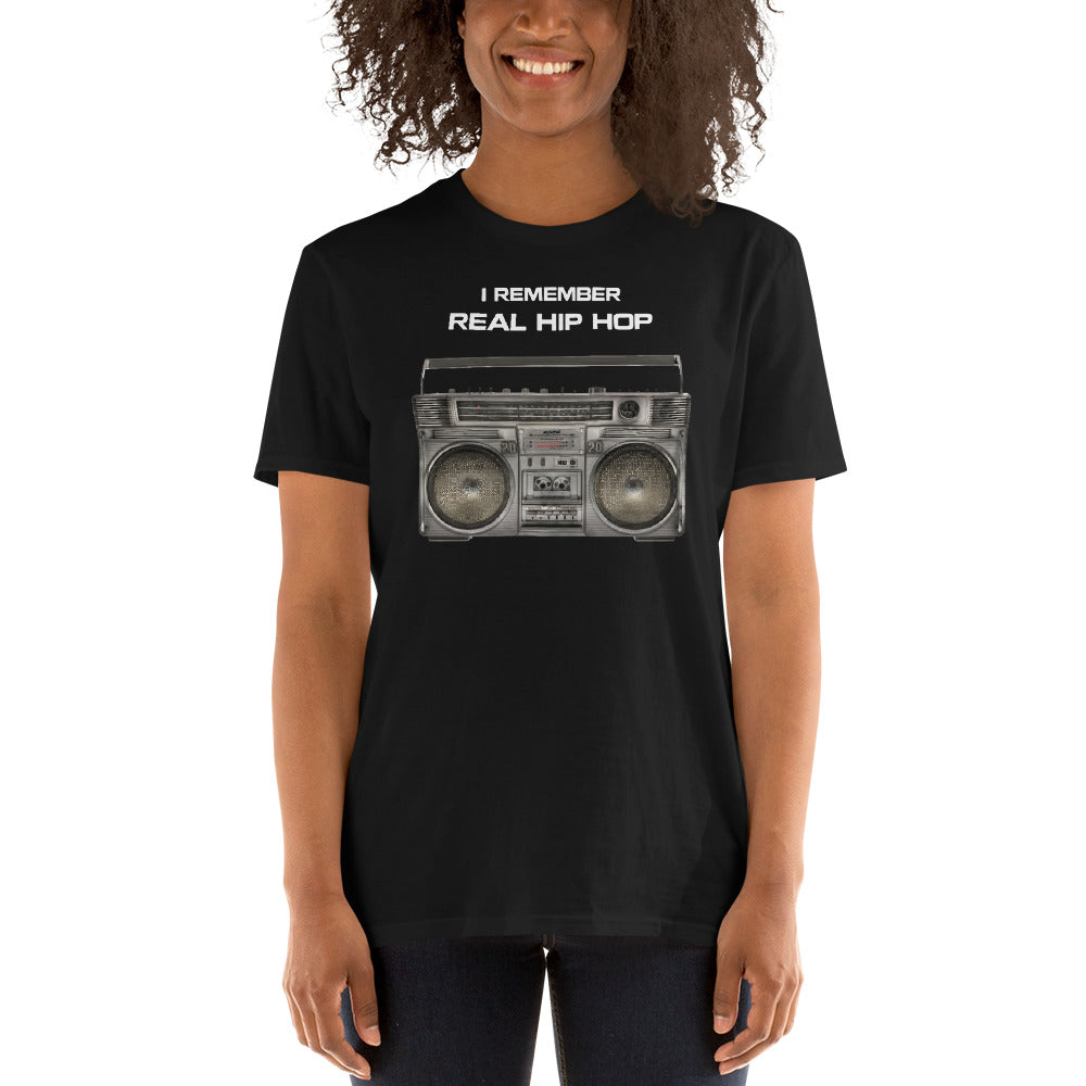 Camiseta I Remember Real Hip Hop