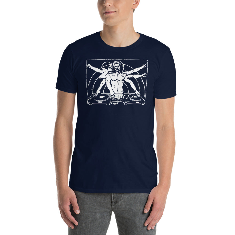 Camiseta Hombre de Vitruvio DJ
