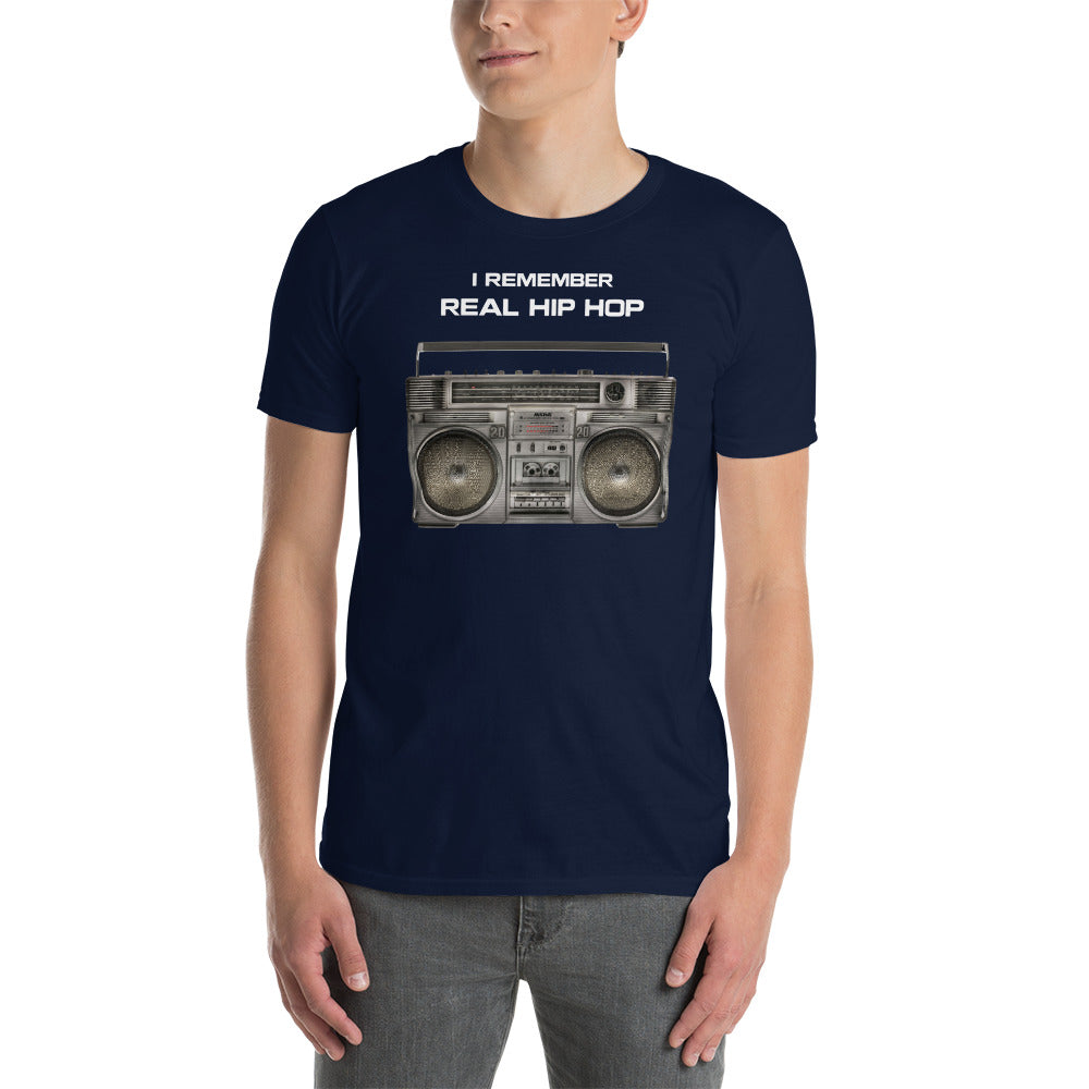 Camiseta I Remember Real Hip Hop