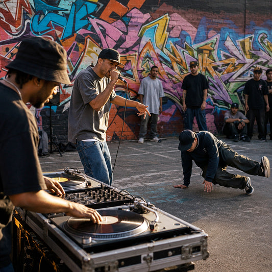 Los 4 elementos del hip hop: Rap, DJ, graffiti y breakdance