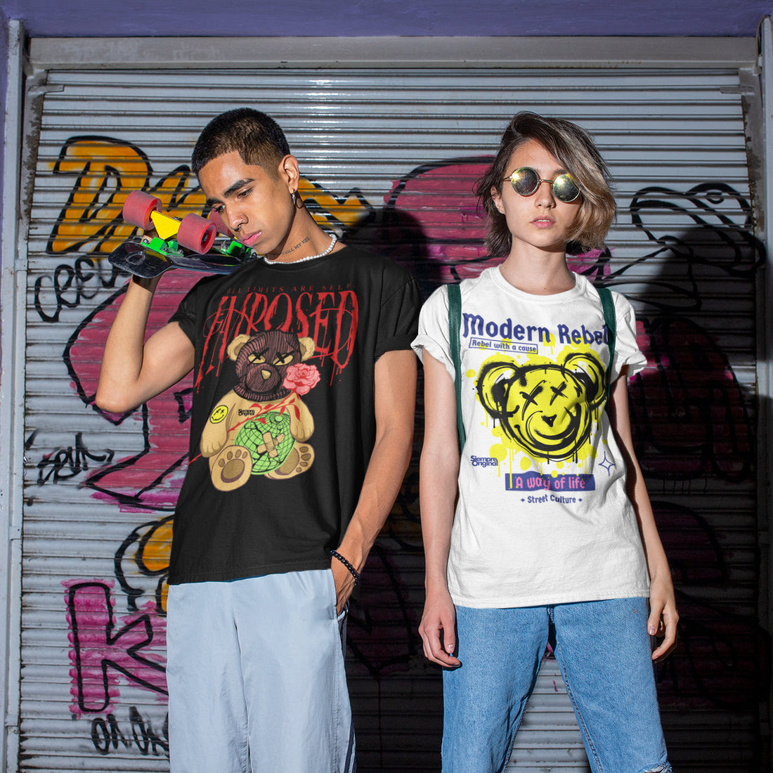 camisetas urbanas teddy bears