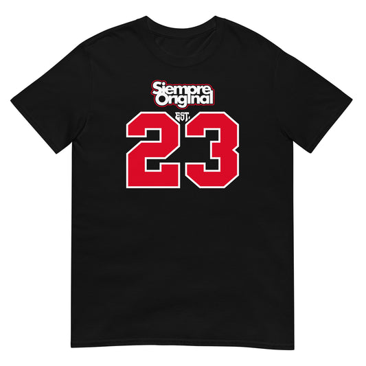 camiseta 23 baloncesto negra