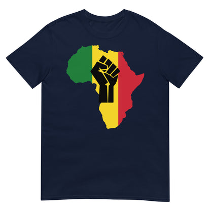 camiseta africa revolution azul marino