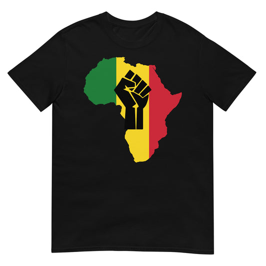 camiseta africa revolution negra