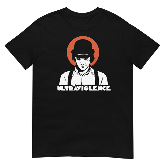 camiseta alex delarge la naranja mecanica negra