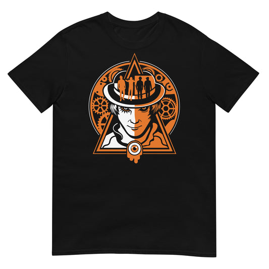 camiseta alex delarge la naranja mecanica negra