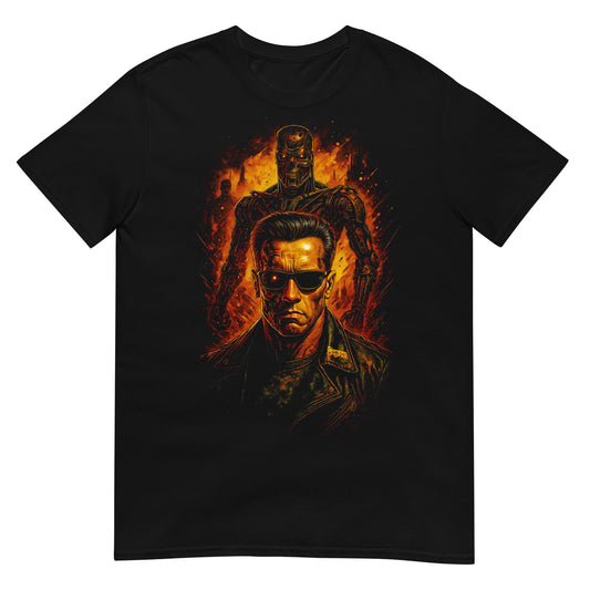camiseta terminator t-800 negra