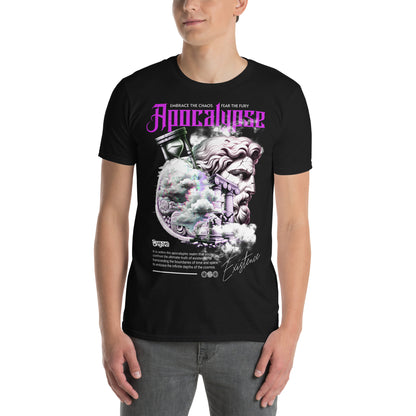 hombre con camiseta apocalipsis apocalypse siempre original urban en color negro