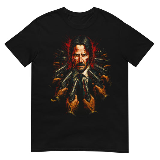 camiseta john wick negra
