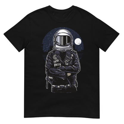camiseta astronaut rebel siempre original urban en color negro