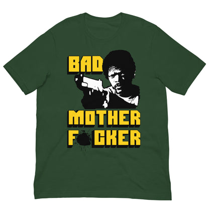 camiseta bad mother fucker pulp fiction verde oliva