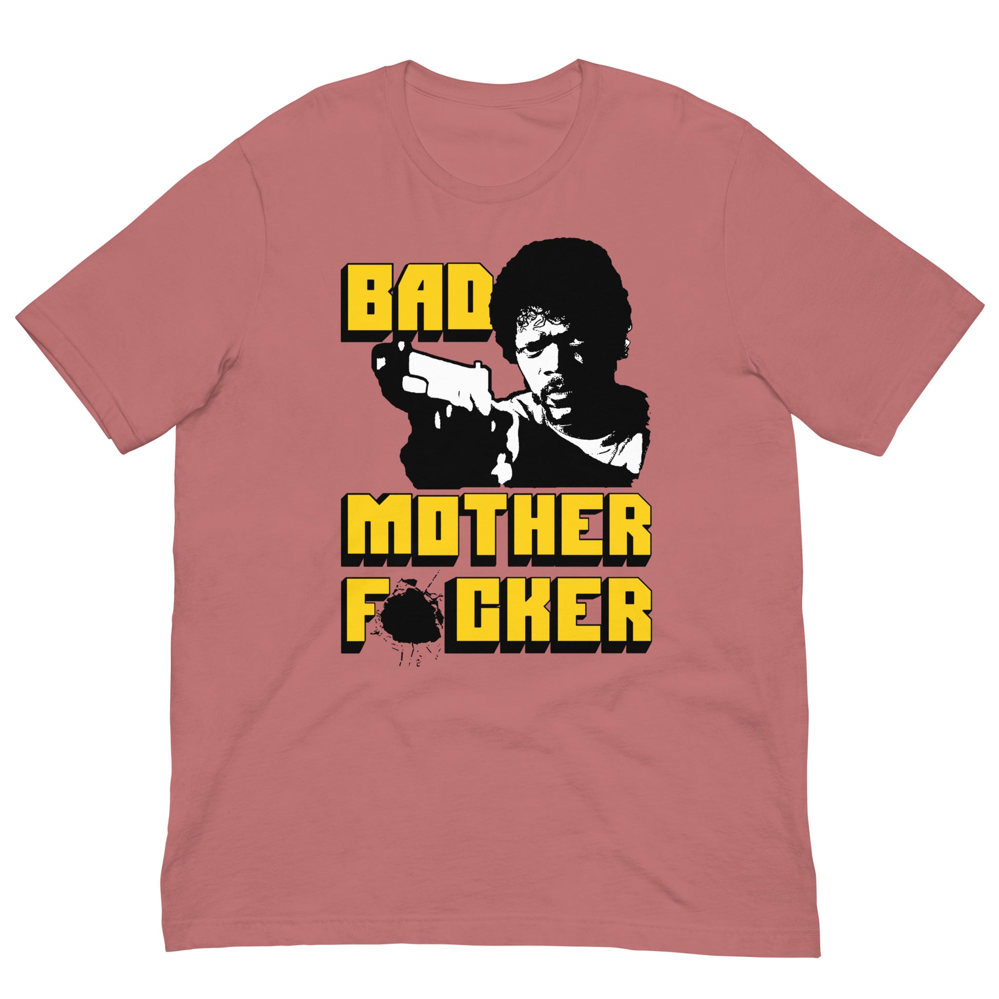 camiseta bad mother fucker pulp fiction malva