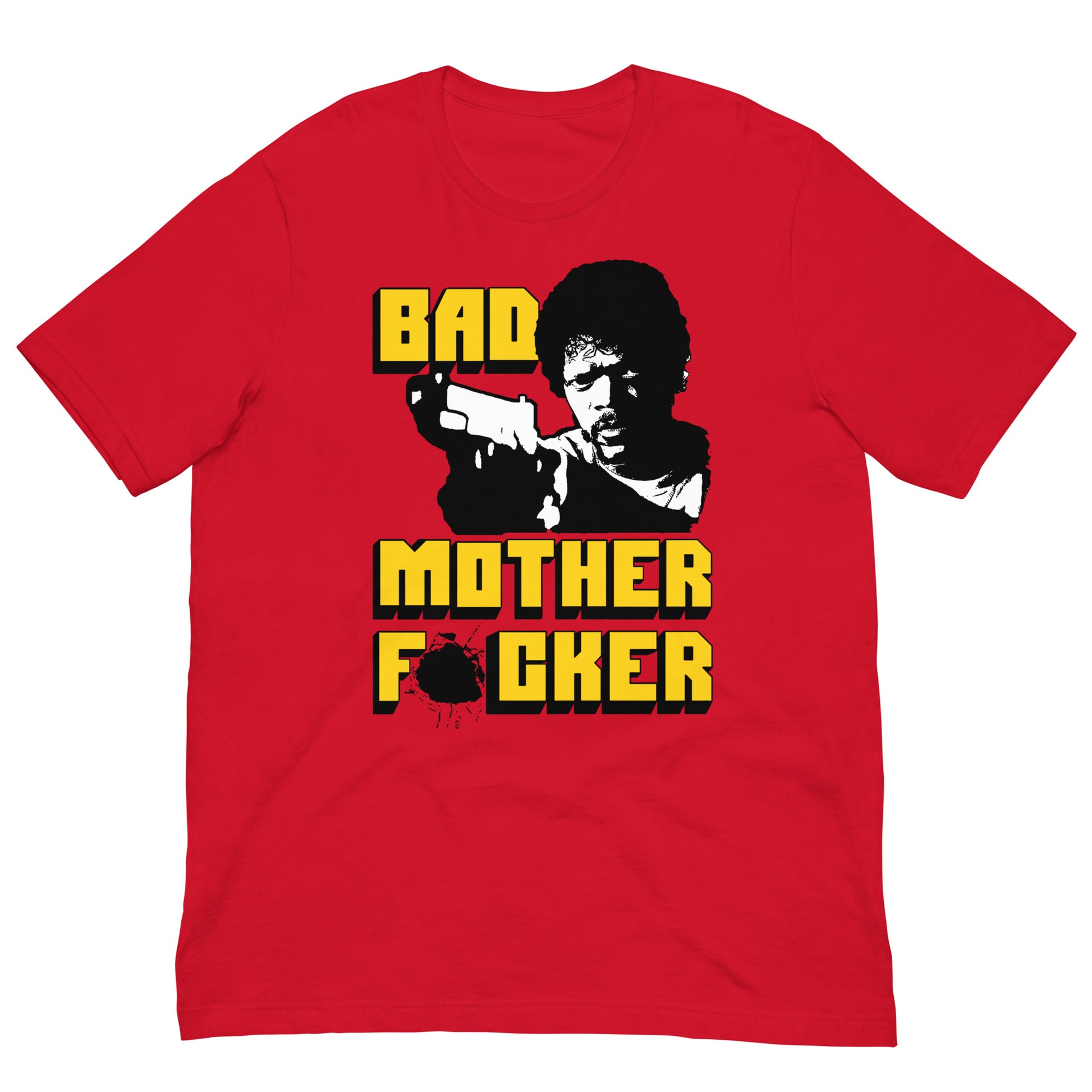 camiseta bad mother fucker pulp fiction roja