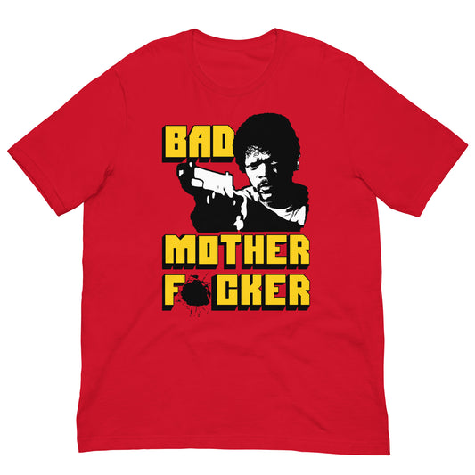 camiseta bad mother fucker pulp fiction roja