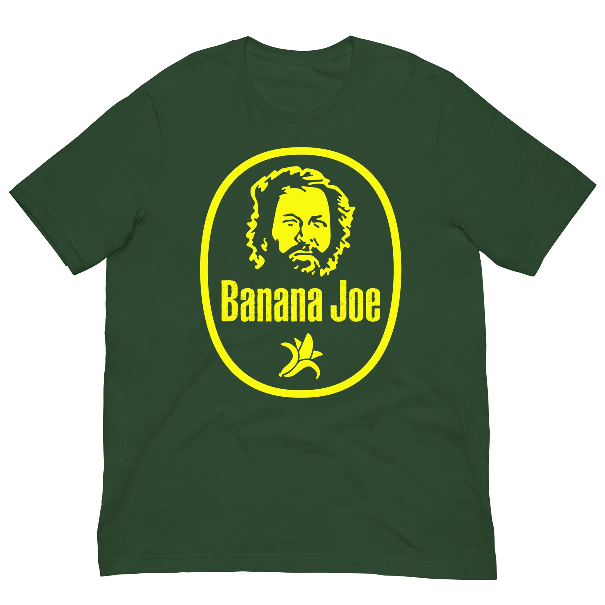camiseta banana joe bud spencer verde botella