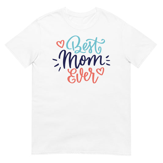 camiseta best mom ever blanca