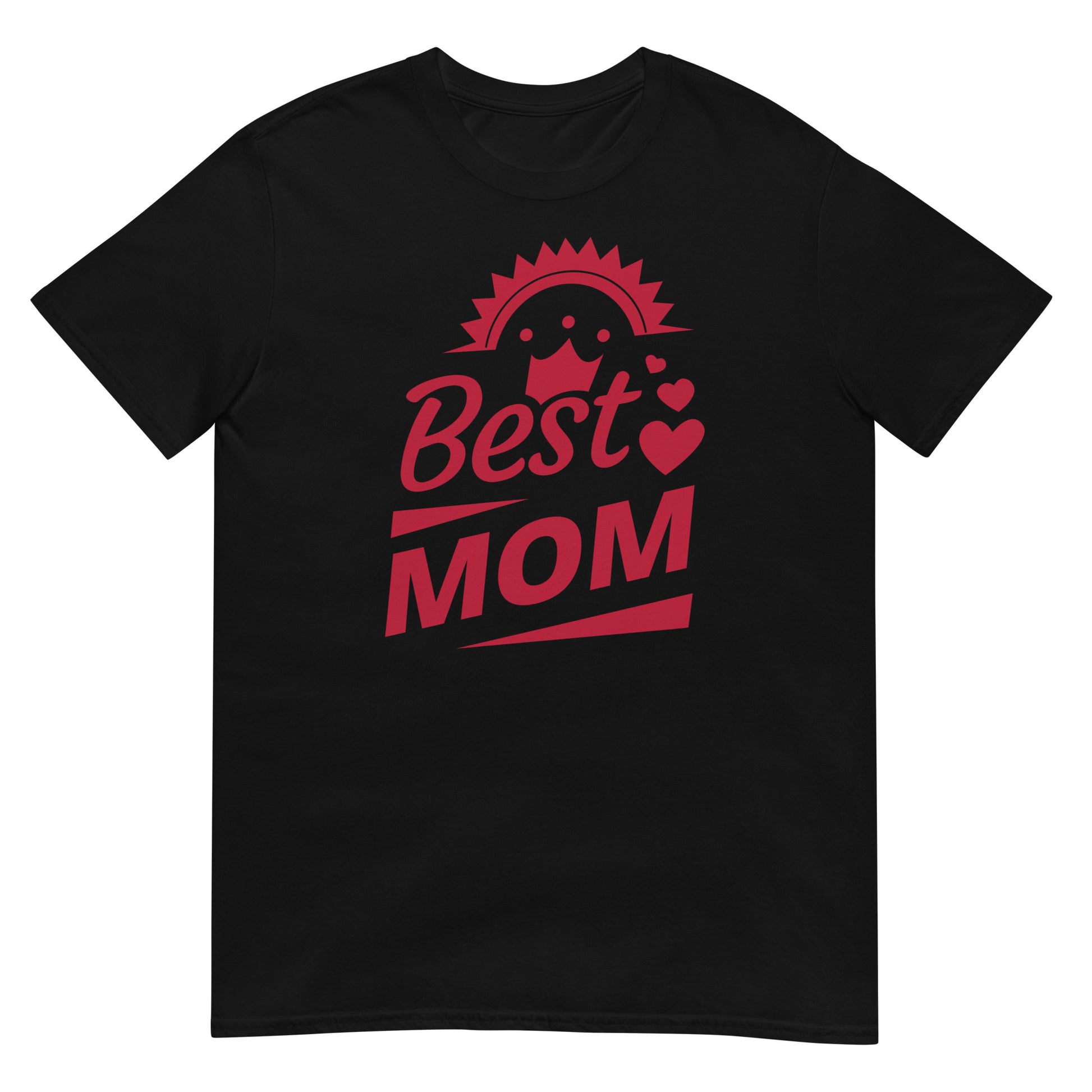 camiseta best mom negra