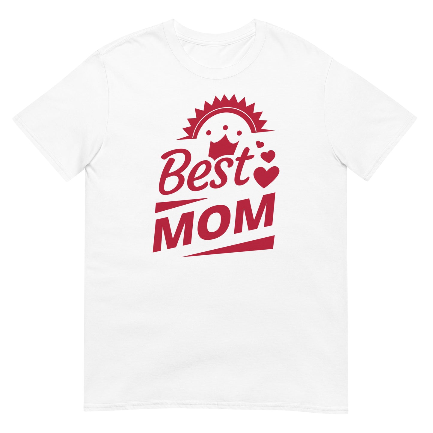 camiseta best mom blanca