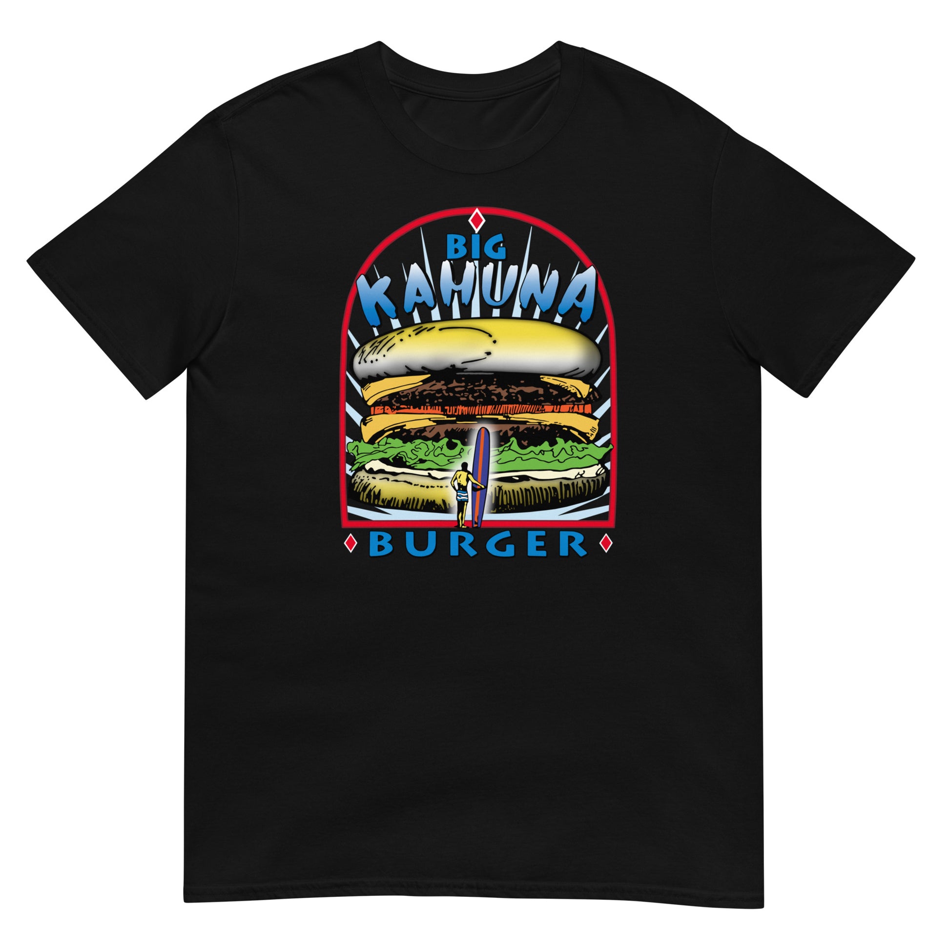 camiseta big kahuna burger pulp fiction negra