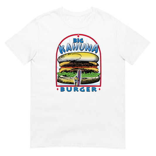 camiseta big kahuna burger pulp fiction blanca