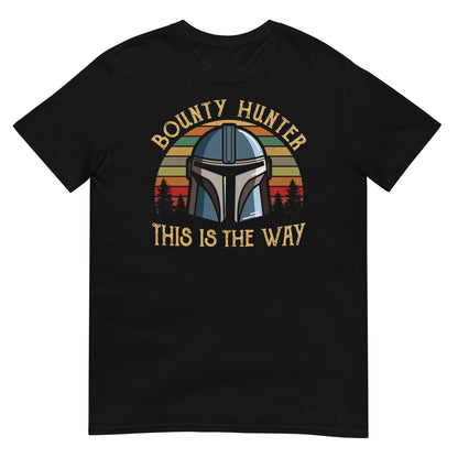 camiseta bounty hunter this is the way mandalorian negra