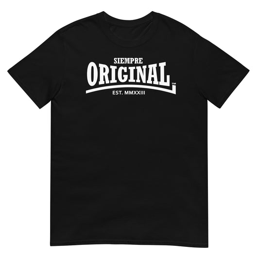 camiseta boxing siempre original retro negra