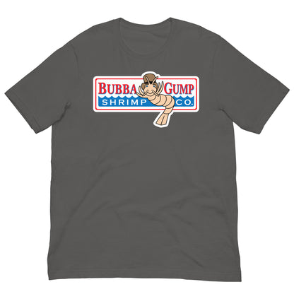 camiseta bubba gump forrest gump gris