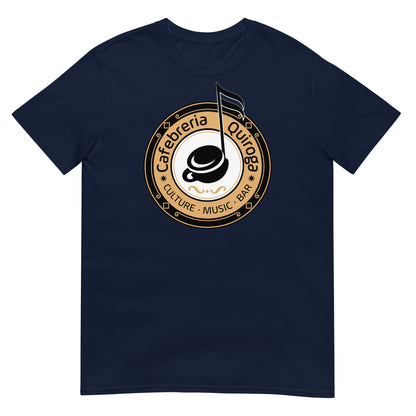 Camiseta azul marino Cafebrería Quiroga de La que se avecina