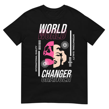 camiseta calavera marilyn monroe pop art negra