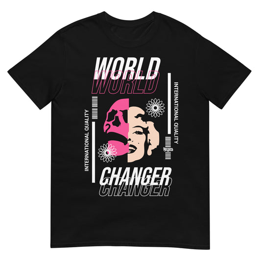 camiseta calavera marilyn monroe pop art negra